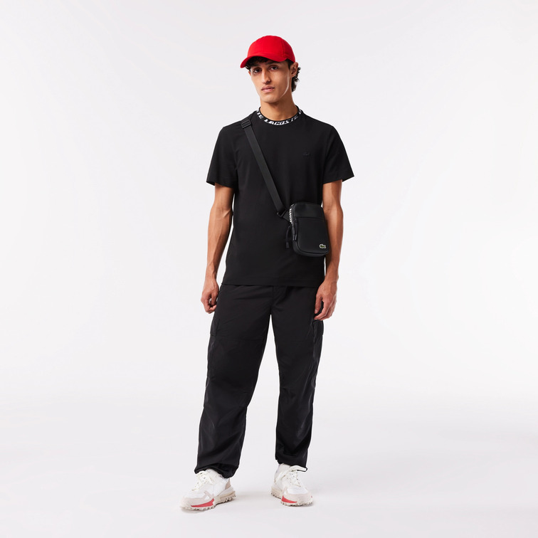 CAMISETA CON LOGO EN EL CUELLO HOMBRE LACOSTE