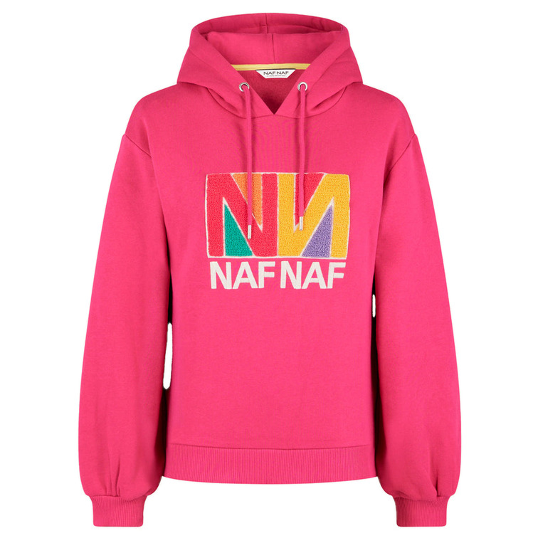 SUDADERA CON LOGO BORDADO MUJER NAFNAF Korner