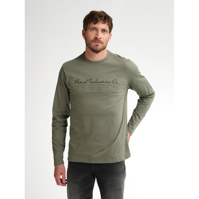 CAMISETA HOMBRE  PETROL INDUSTRIES MEN T-SHIRT LS CLASSIC PRINT