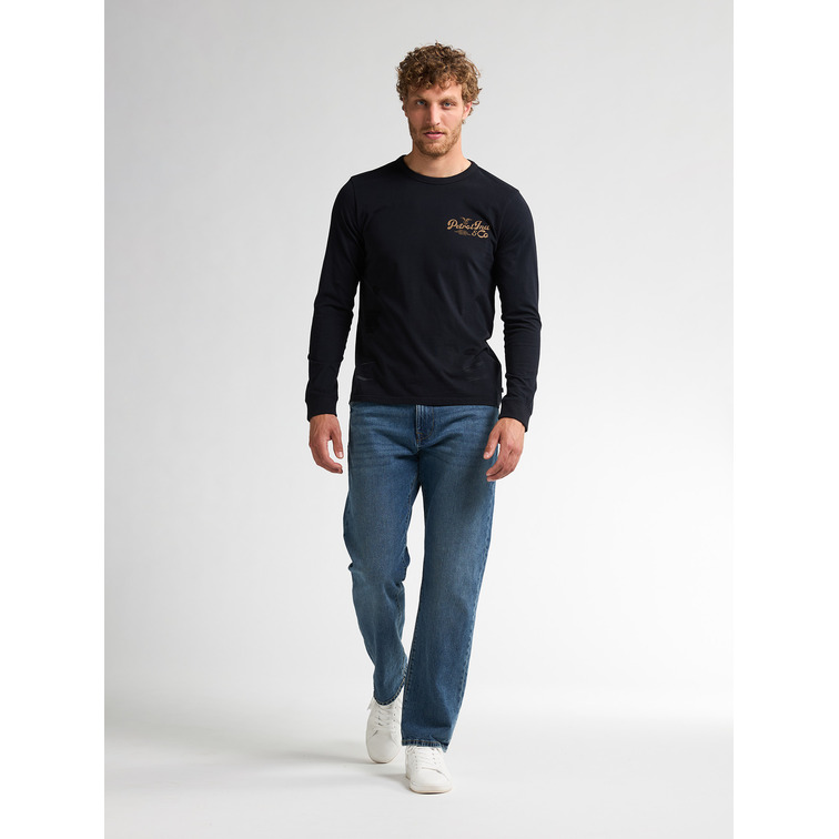 SUDADERA HOMBRE  PETROL INDUSTRIES MEN T-SHIRT LS CLASSIC PRINT