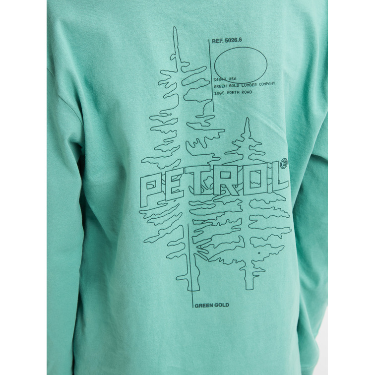 CAMISETA NIÑO PETROL INDUSTRIES CON ESTAMPADO TRASERO