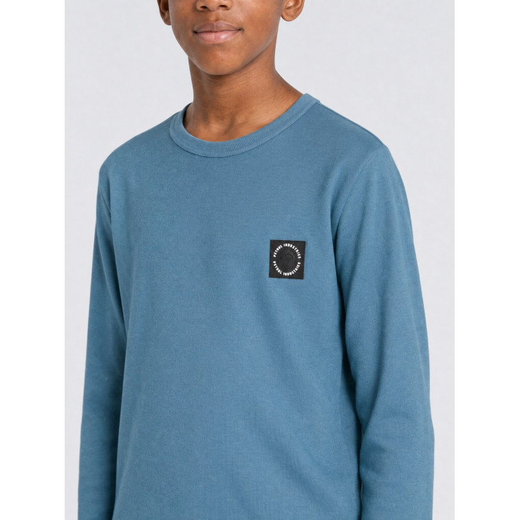 CAMISETA NIÑO  PETROL INDUSTRIES TEE LS