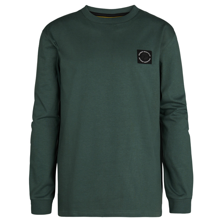 CAMISETA MANGA LARGA NIÑO PETROL INDUSTRIES CON LOGO