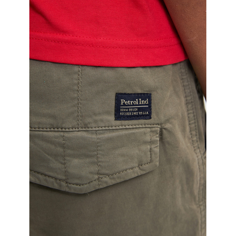PANTALON NIÑO PETROL INDUSTRIES TIPO CARGO FIT TAPERED