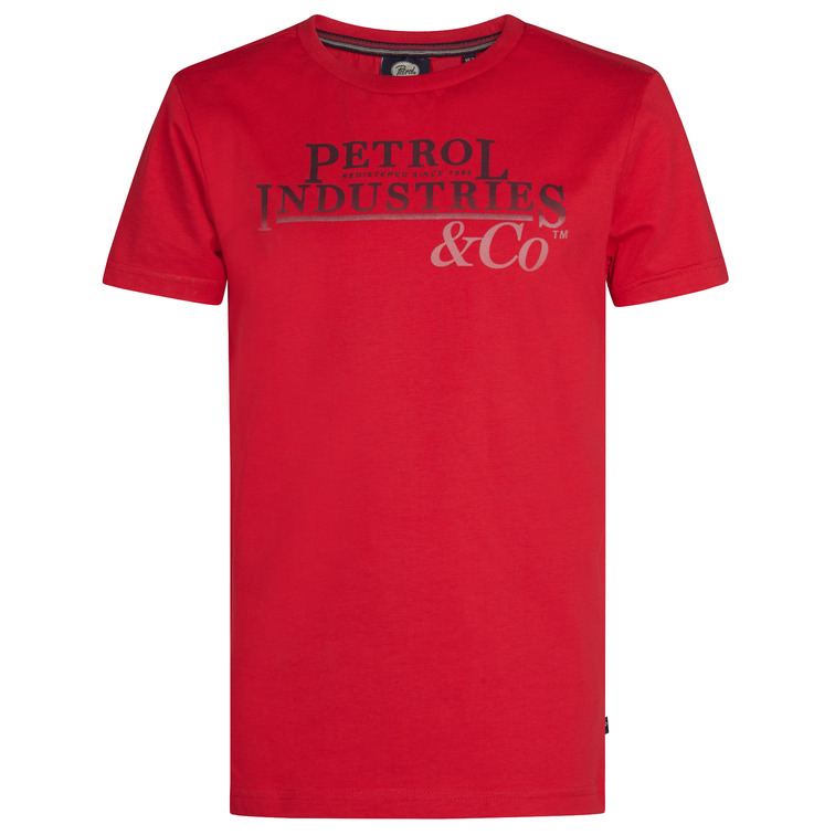 CAMISETA NIÑO PETROL INDUSTRIES CON LOGO VINTAGE