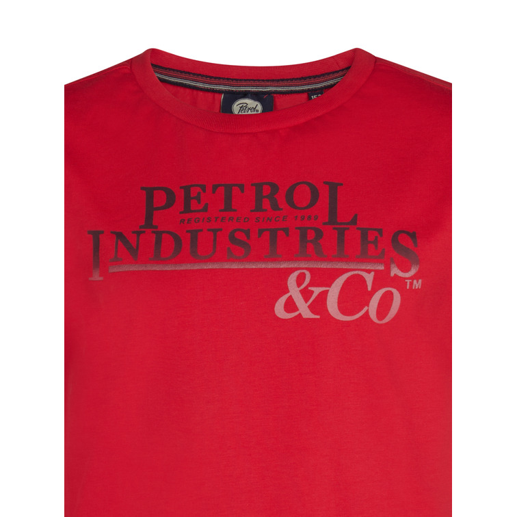 CAMISETA NIÑO PETROL INDUSTRIES CON LOGO VINTAGE