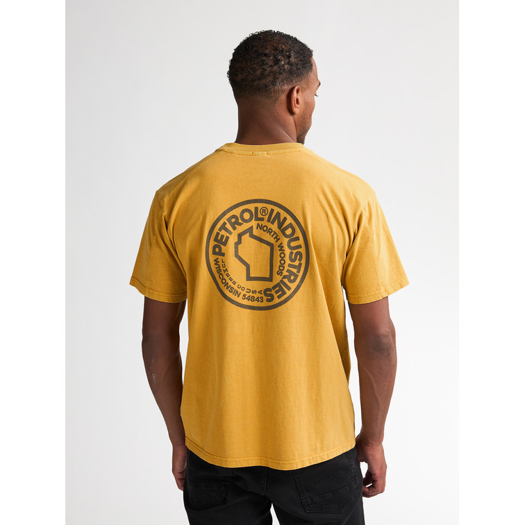 SUDADERA HOMBRE  PETROL INDUSTRIES MEN T-SHIRT SS CLASSIC PRINT