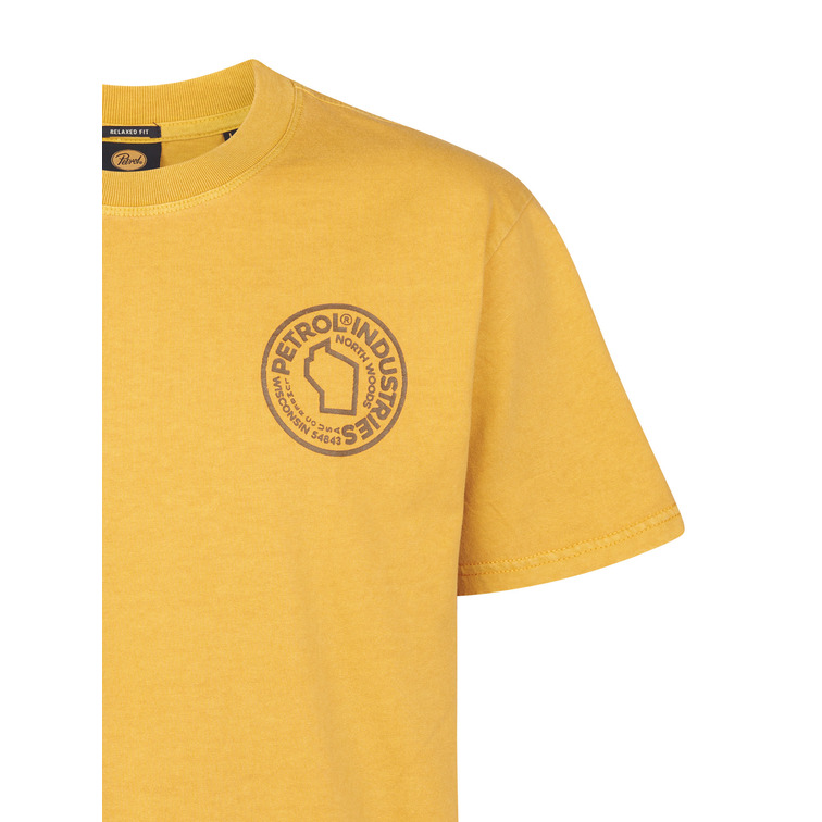 SUDADERA HOMBRE  PETROL INDUSTRIES MEN T-SHIRT SS CLASSIC PRINT