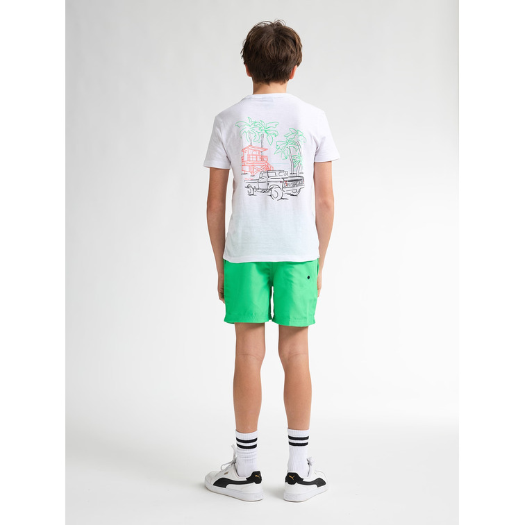 CAMISETA NIÑO PETROL INDUSTRIES CON DISEÑO EN ESPALDA