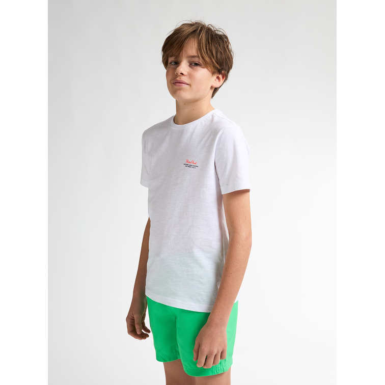 CAMISETA NIÑO PETROL INDUSTRIES CON DISEÑO EN ESPALDA