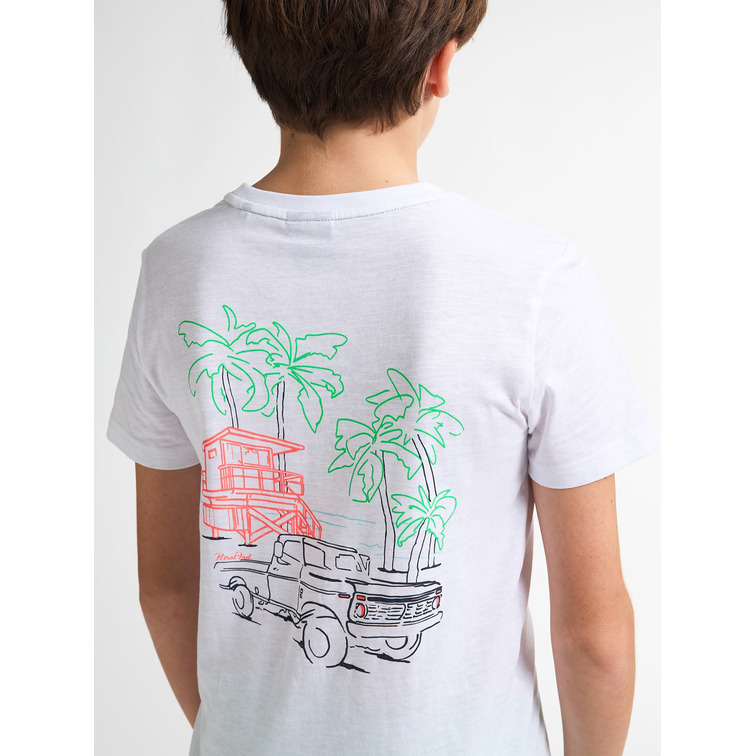 CAMISETA NIÑO PETROL INDUSTRIES CON DISEÑO EN ESPALDA