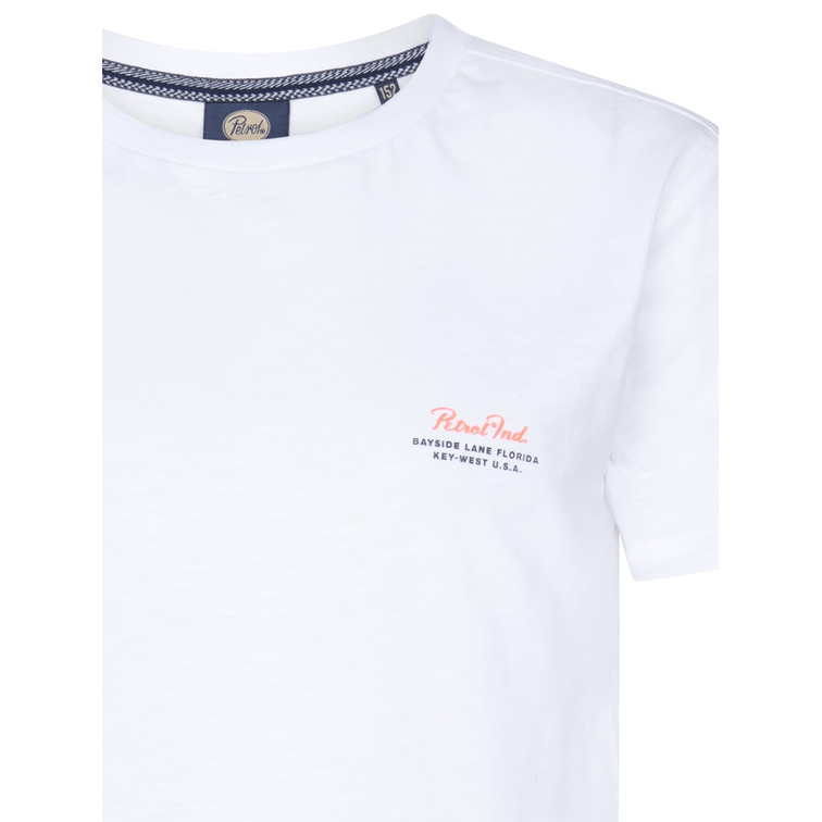 CAMISETA NIÑO PETROL INDUSTRIES CON DISEÑO EN ESPALDA