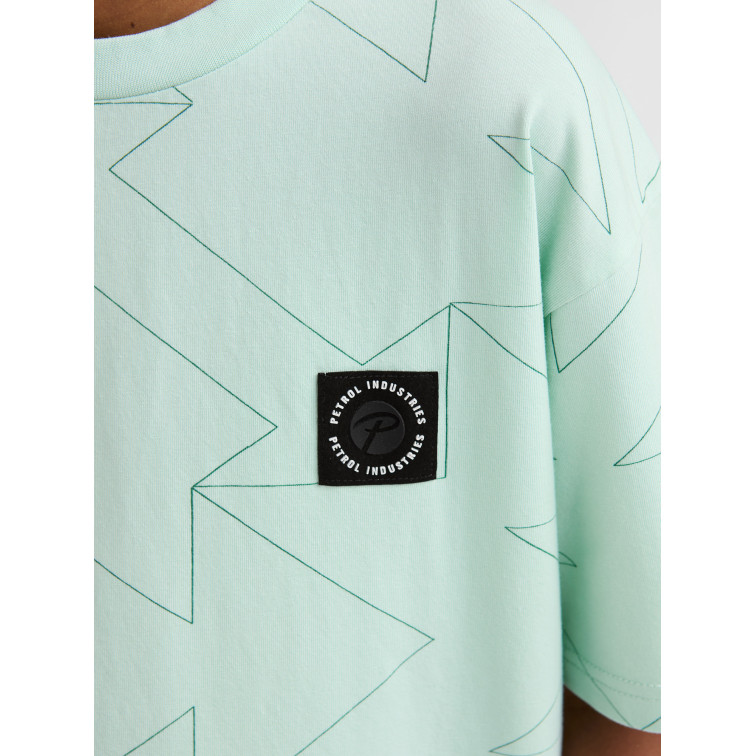 CAMISETA NIÑO  PETROL INDUSTRIES BOYS T-SHIRT SS AOP