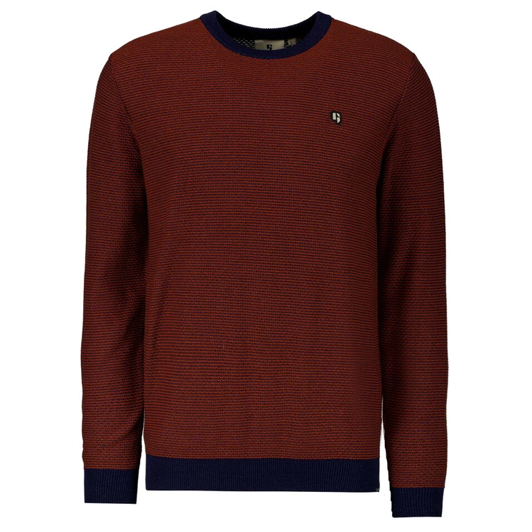 JERSEY DE PUNTO CON LOGO BORDADO HOMBRE GARCIA JEANS