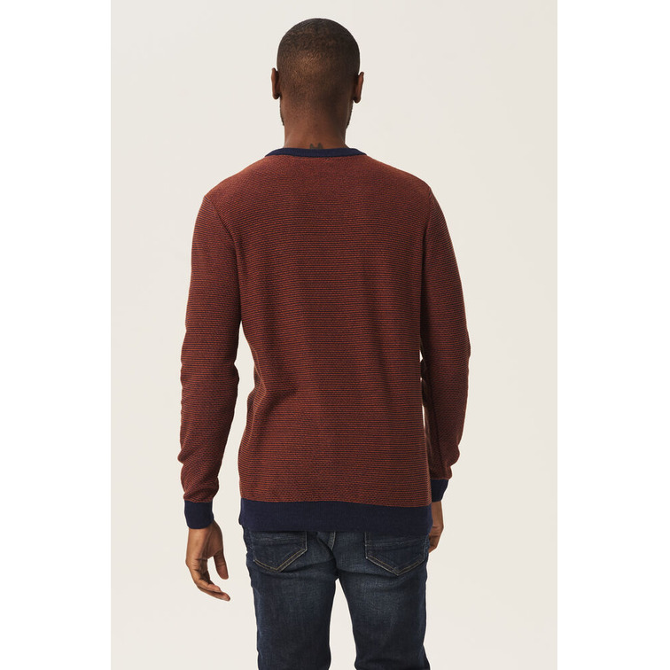 JERSEY DE PUNTO CON LOGO BORDADO HOMBRE GARCIA JEANS