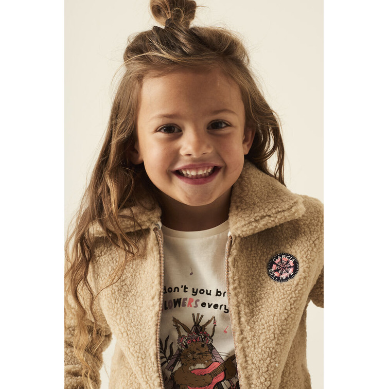 CAMISETA ESTAMPADA DE MANGA LARGA NIÑA GARCIA JEANS