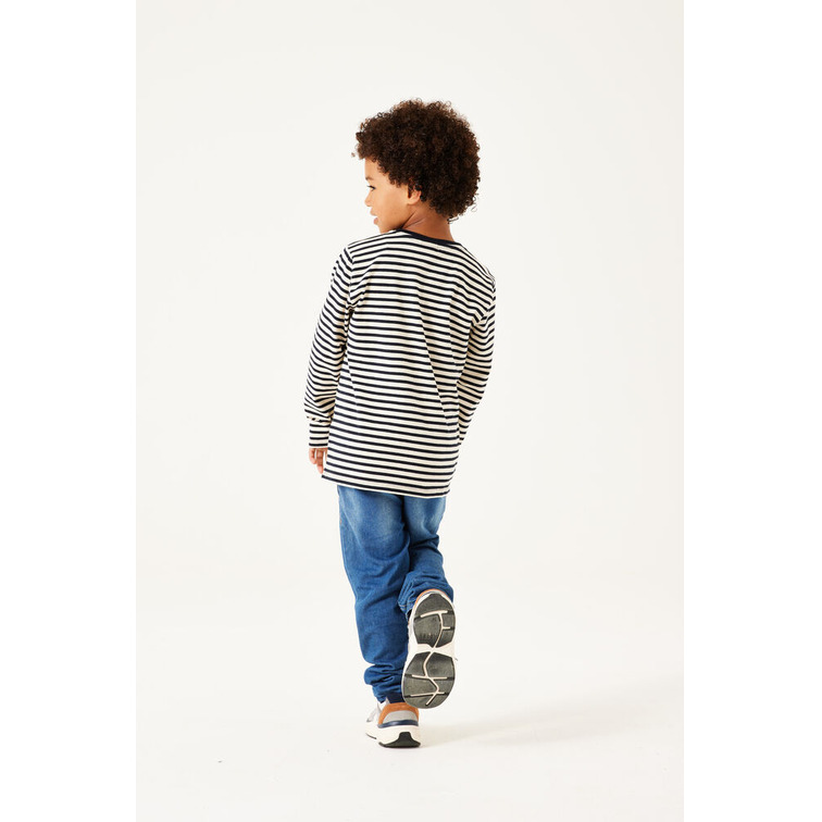 CAMISETA DE MANGA LARGA A RAYAS NIÑO GARCIA JEANS