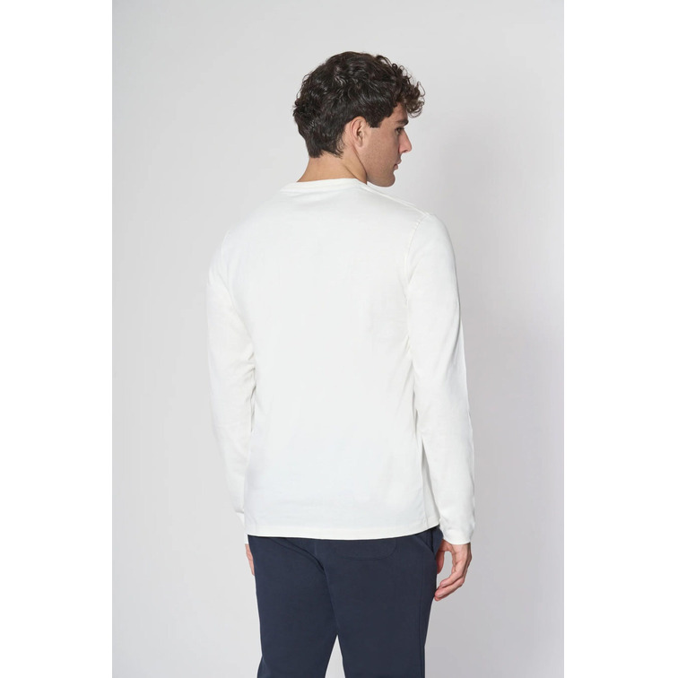 CAMISETA MANGA LARGA HOMBRE U.S. POLO LOGO EN PECHO