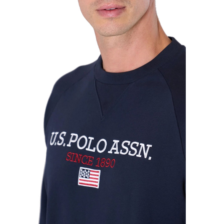 SUDADERA HOMBRE U.S. POLO CON LOGO