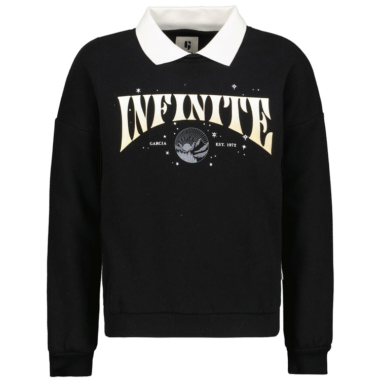 JERSEY CON CUELLO POLO NIÑA GARCIA JEANS