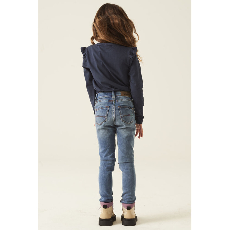 CAMISETA DE MANGA LARGA CON VOLANTES NIÑA GARCIA JEANS