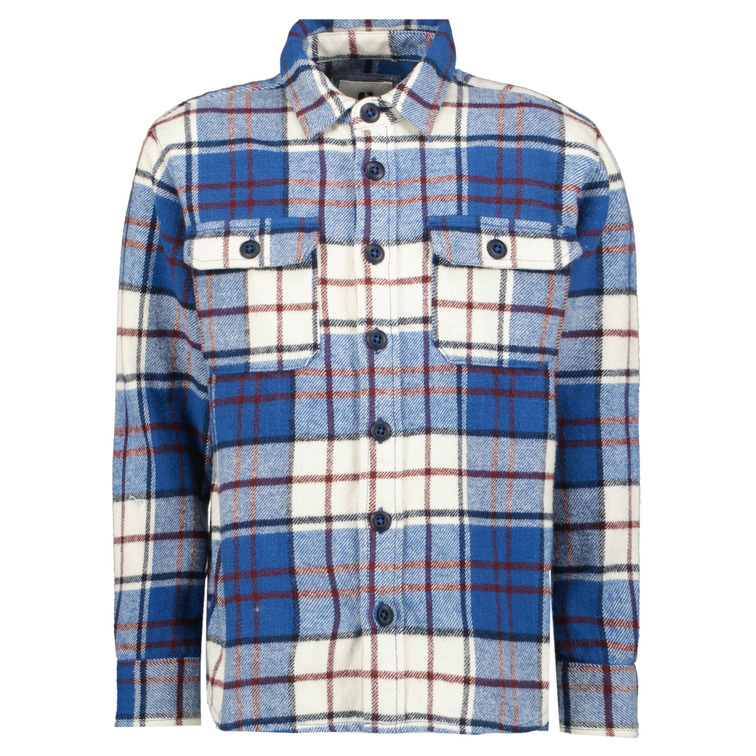 SOBRECAMISA ESTAMPADA A CUADROS NIÑO GARCIA JEANS