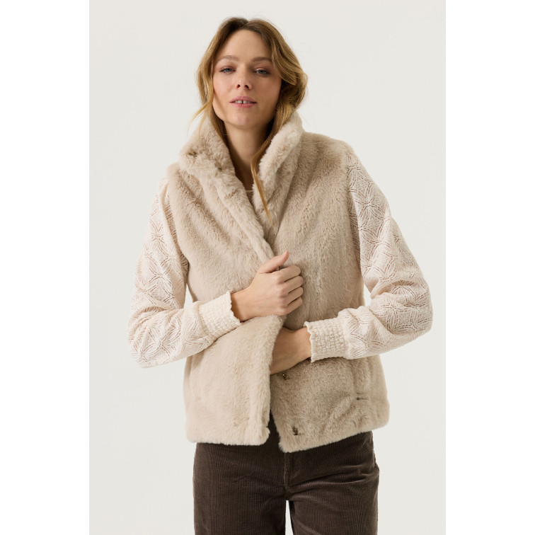 ABRIGO MUJER  GARCIA JEANS COLBERT + GILET