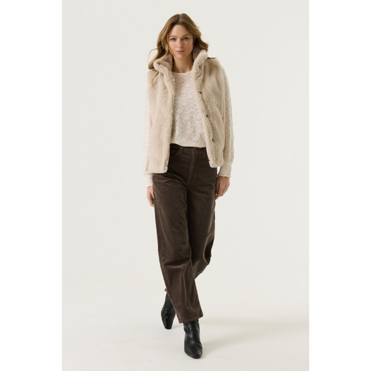 ABRIGO MUJER  GARCIA JEANS COLBERT + GILET