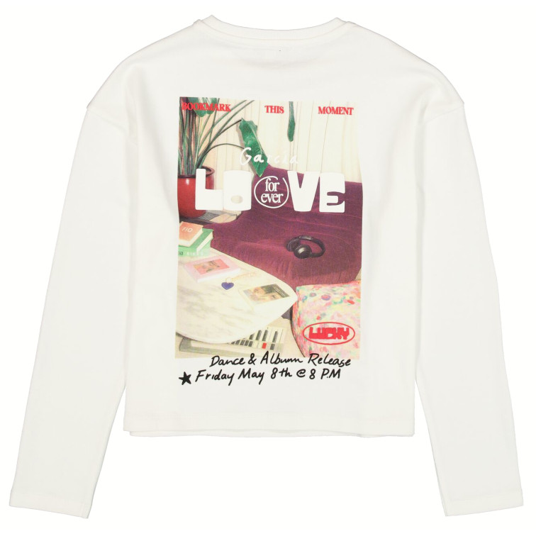 CAMISETA NIÑA  GARCIA JEANS T-SHIRT LONG SLEEVE