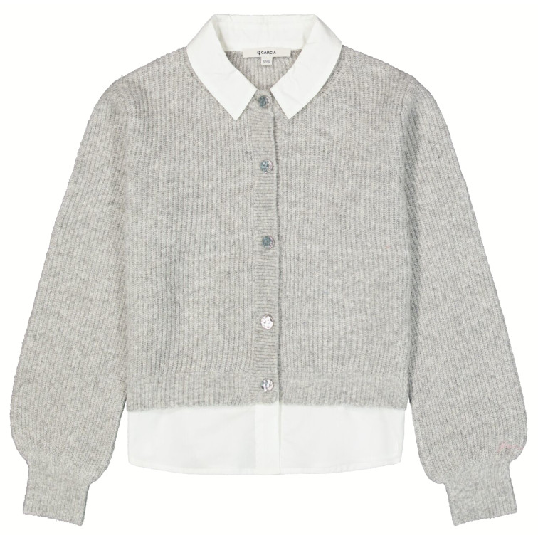 JERSEY NIÑA  GARCIA JEANS CARDIGAN KNIT