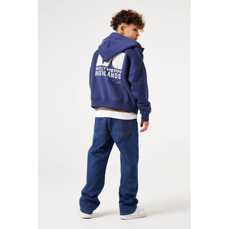 SUDADERA CON CAPUCHA NIÑO GARCIA JEANS CIERRE CREMALLERA
