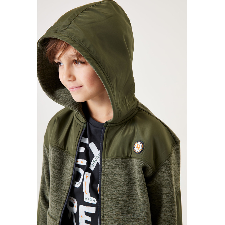 CÁRDIGAN NIÑO GARCIA JEANS DE FORRO POLAR
