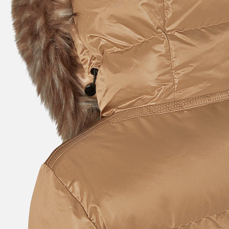 ABRIGO LARGO ACOLCHADO MUJER GEOX BACKSIE