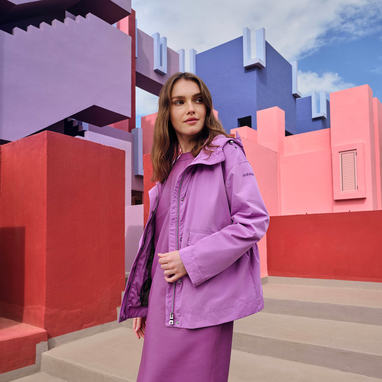 PARKA CORTA IMPERMEABLE MUJER GEOX BULMYA