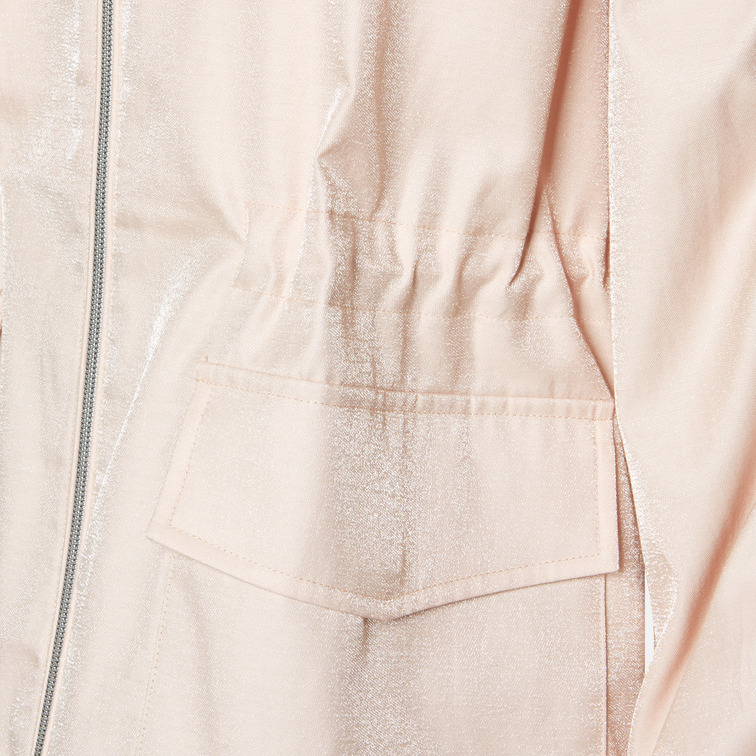 PARKA IMPERMEABLE DE ACABADO BRILLANTE MUJER GEOX ROOSE
