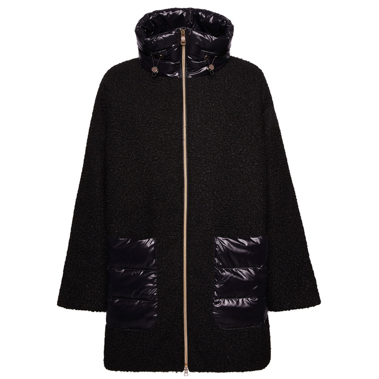 ABRIGO OVERSIZE EN TEJIDO BLOUCLE MUJER GEOX CALITHE