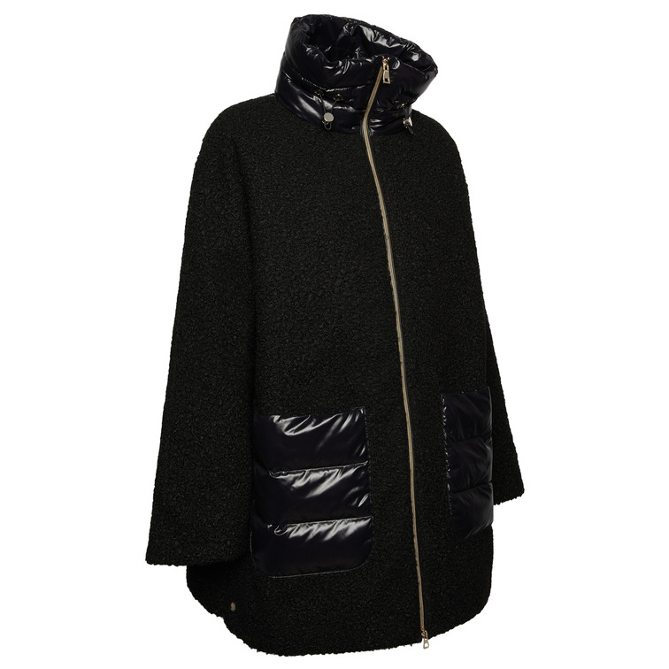ABRIGO OVERSIZE EN TEJIDO BLOUCLE MUJER GEOX CALITHE