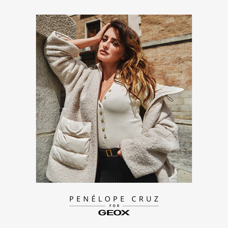 ABRIGO OVERSIZE EN TEJIDO BLOUCLE MUJER GEOX CALITHE