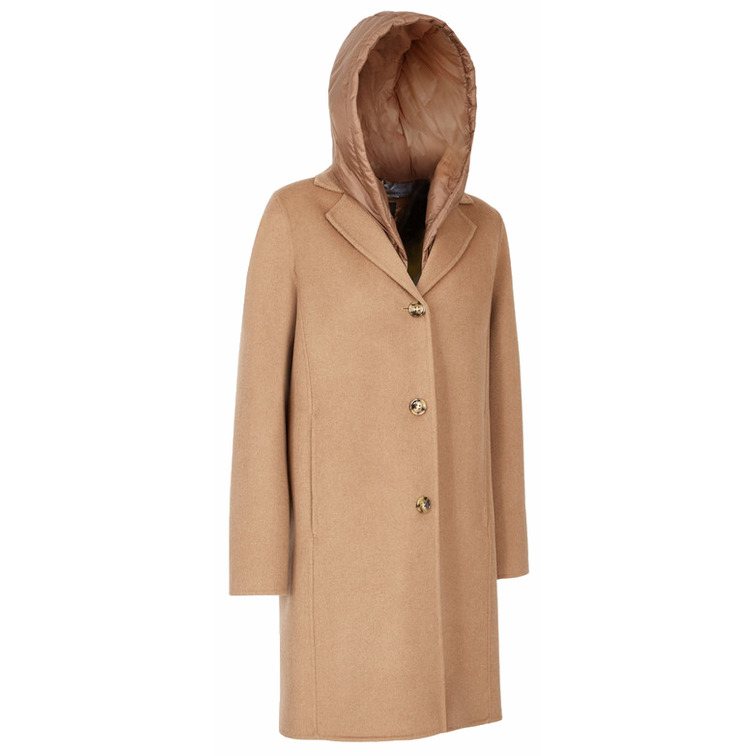 ABRIGO MUJER  GEOX W RAWELLE LONG COAT