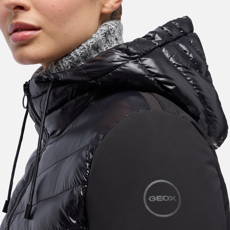ABRIGO MUJER  GEOX W SPHERICA MID PARKA