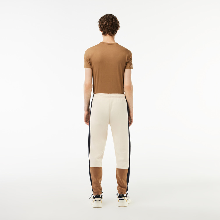 PANTALÓN JOGGER REGULAR FIT CON DISEÑO COLORBLOCK