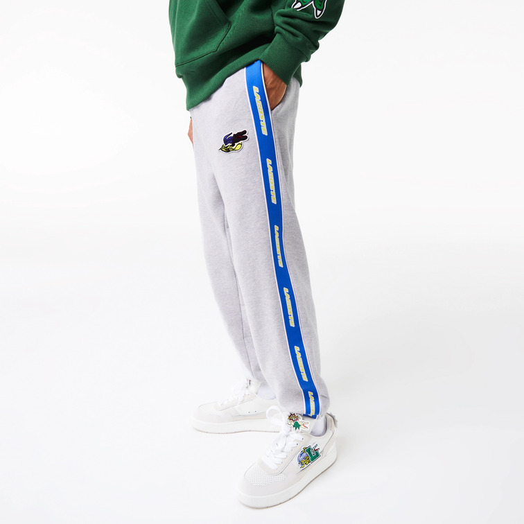 PANTALÓN DE CHÁNDAL CON CINTA LOGO HOMBRE LACOSTE