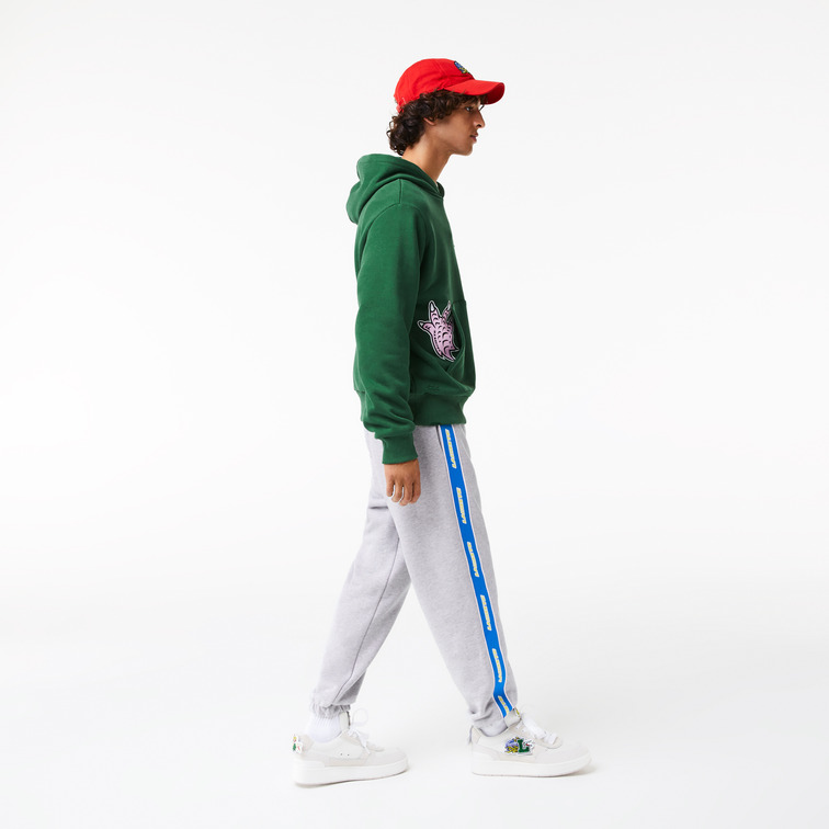 PANTALÓN DE CHÁNDAL CON CINTA LOGO HOMBRE LACOSTE