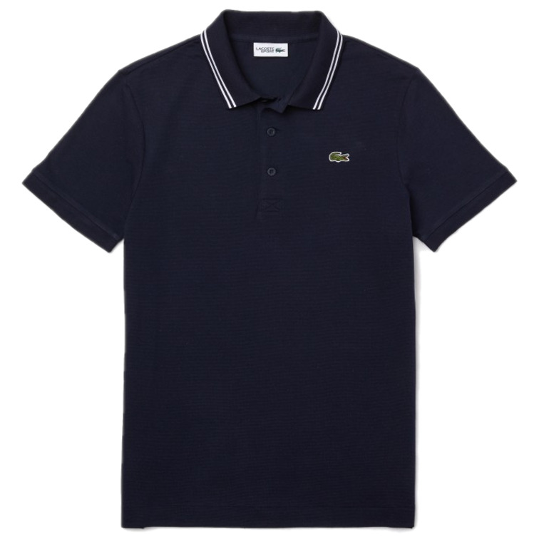 POLO LISO CON LOGO BORDADO HOMBRE LACOSTE
