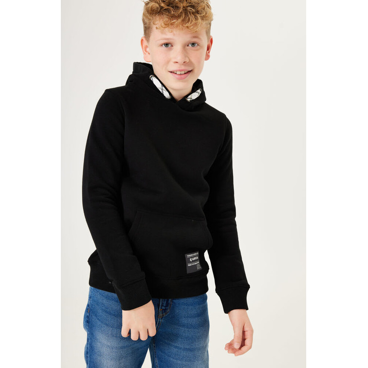 SUDADERA LISA CON CAPUCHA NIÑO GARCIA JEANS