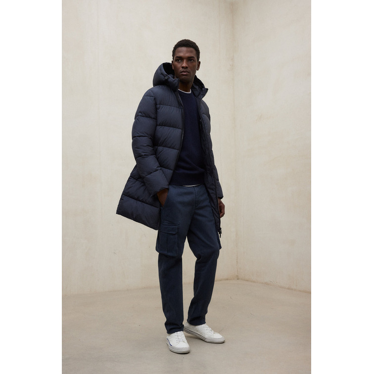 ABRIGO LARGO ACOLCHADO HOMBRE ECOALF VINTAGE