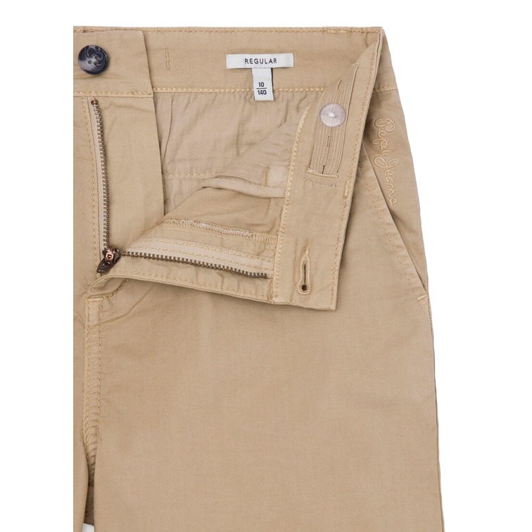 BERMUDA ESTILO CHINO FIT REGULAR NIÑO PEPE JEANS