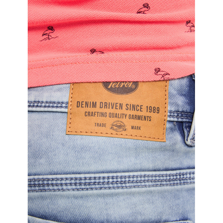 BERMUDA VAQUERA NIÑO PETROL INDUSTRIES FIT REGULAR