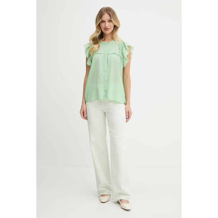 BLUSA FLUIDA MUJER PEPE JEANS MANGA MARIPOSA
