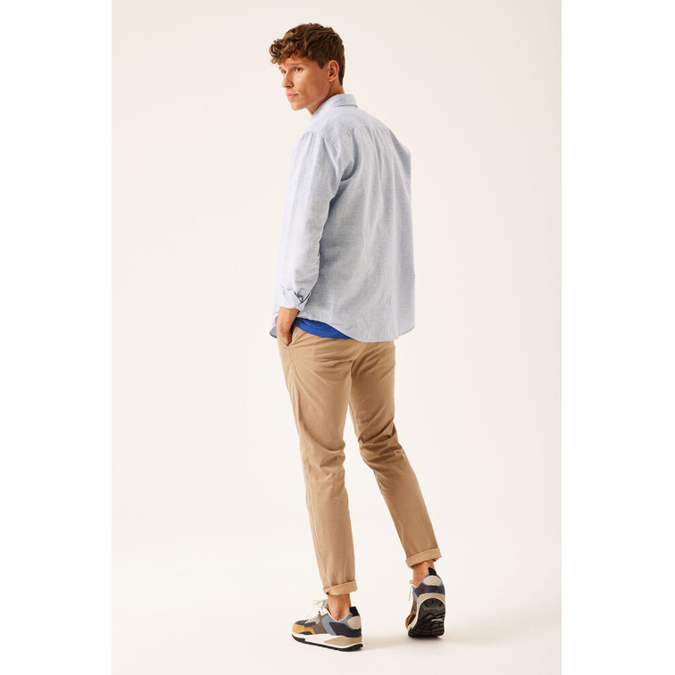 CAMISA EN MEZCLA DE LINO HOMBRE GARCIA JEANS